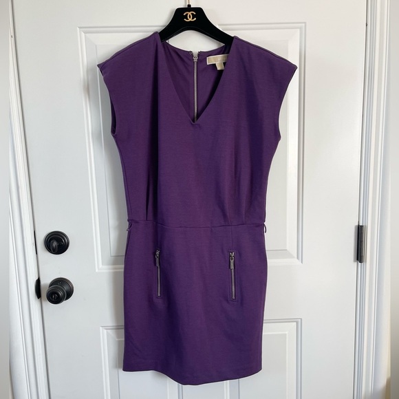 Michael by Michael Kors Purple Dress size 6 - Picture 1 of 5